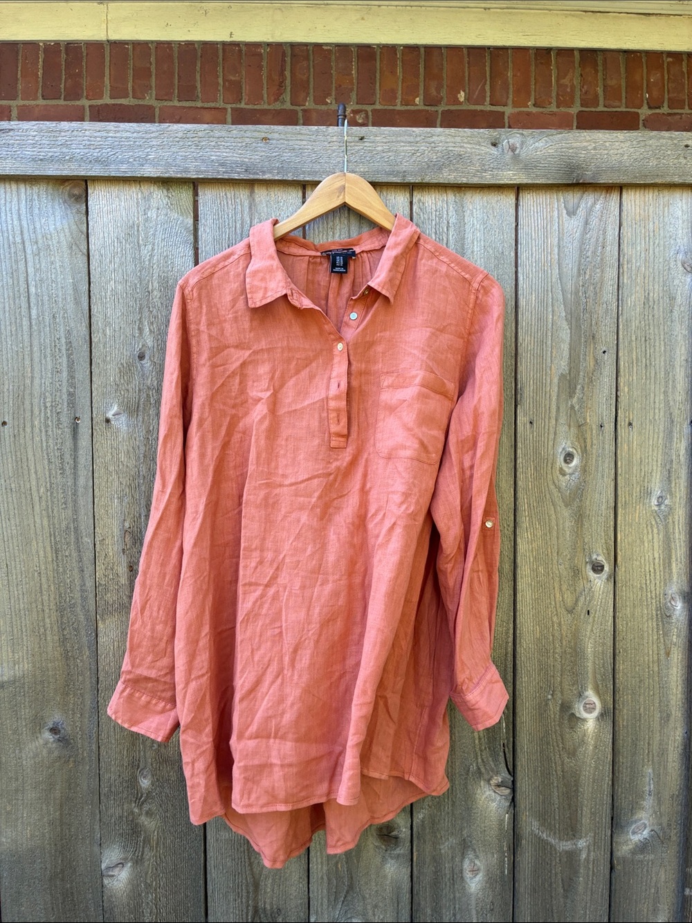JNY Linen Tunic